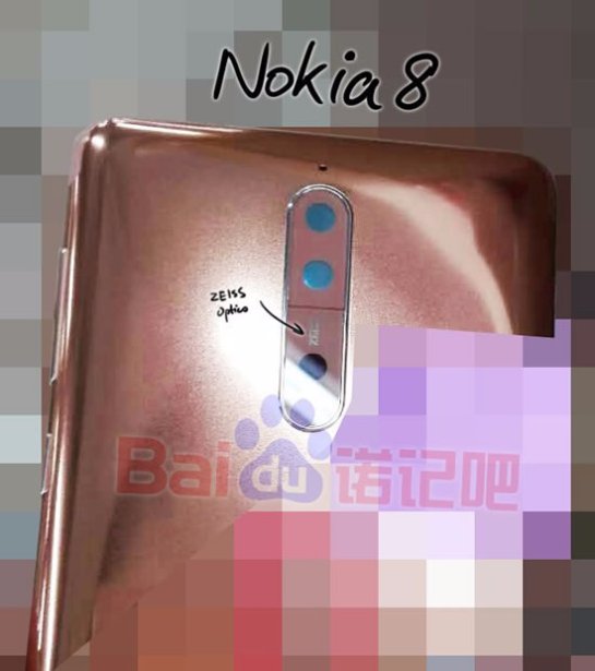 Медный Nokia 8 все-таки оснащен оптикой Zeiss