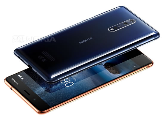Nokia 8 - доступный флагман с двойной камерой с линзами Zeiss и OZO аудио