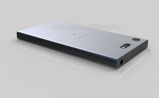 Sony Xperia XZ1 Compact на официальных рендерных снимках