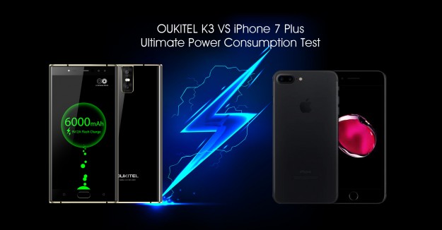 OUKITEL считает  iPhone 7 Plus самым живучим среди всех iPhone, но он намного отстает от OUKITEL K3