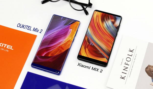 Новости OUKITEL: анонс модели Mix 2 в дизайне Xiaomi Mix 2 и старт предпродажи OUKITEL K10000 Max