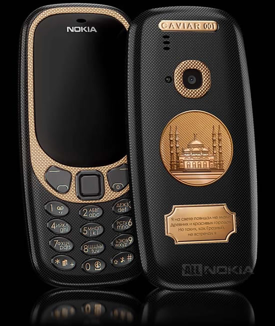 Caviar показала титановые Nokia 3310, посвященные городам