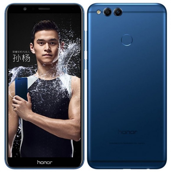 Доступный безрамочный Huawei Honor 7X с двойной камерой представлен официально