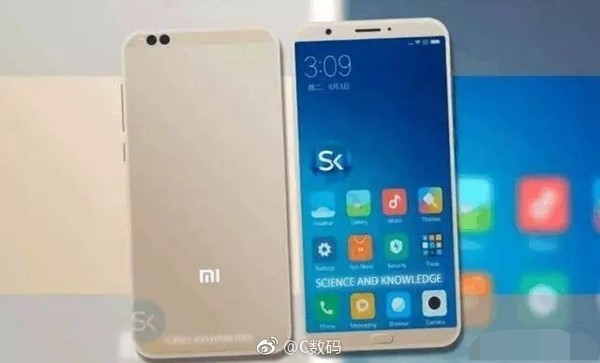 Смартфон Xiaomi Mi 6C показался на фотографии