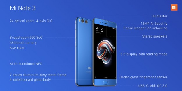 Xiaomi Mi Note 3: достойное наследство, но не Ноута