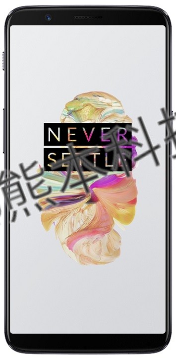 Рендеры OnePlus 5T с узкими рамками и сканером пальца сзади
