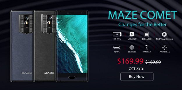 Товар дня: смарфтон MAZE Comet, приставка Alfawise S95 TV Box и РАСПРОДАЖА товаров Xiaomi