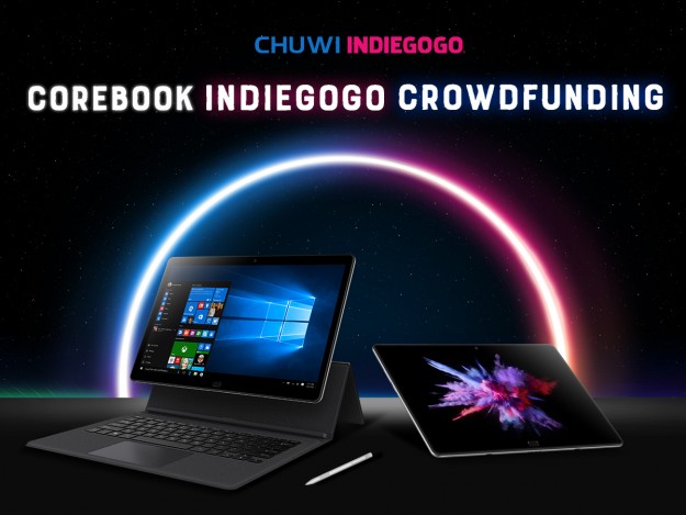 CHUWI запускает сбор средств на Indiegogo на новый CoreBook и дарит возможность выиграть его