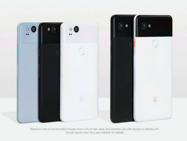 Google продлила гарантию на Pixel 2 и 2 XL