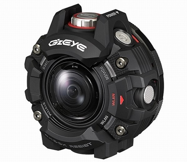 Экшен-камера Casio G’Z Eye: экстремальный внешний вид и бронированный корпус