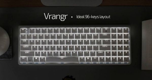 Механическая клавиатура Drevo Vrangr работает без проводов