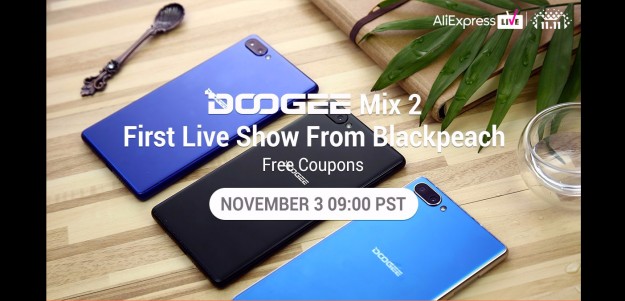 Онлайн-презентация DOOGEE MIX 2 будет завтра!