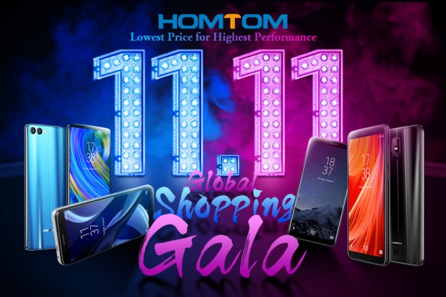 Телефоны HOMTOM получили новые низкие цены на глобальной распродаже «11.11»