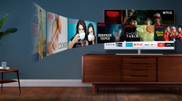 Реалистичность в одной плоскости телевизора Samsung QLED-серии