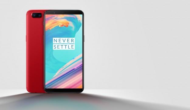 OnePlus 5T вышел в красном цвете в Китае