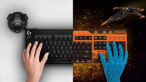 Logitech показала клавиатуру и ПО Bridge для виртуальной реальности