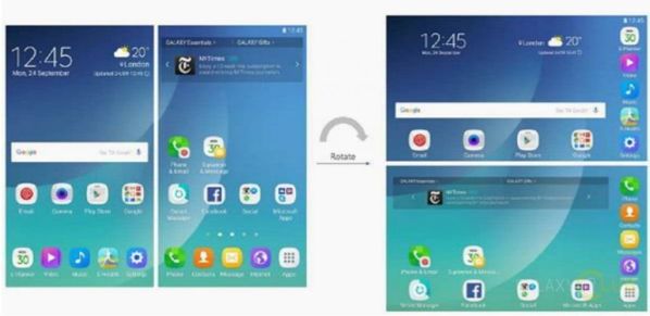 Новые подробности о смартфоне Samsung Galaxy X с двумя экранами