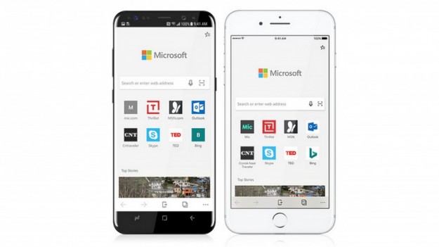 Браузер Microsoft Edge доступен для iOS и Android