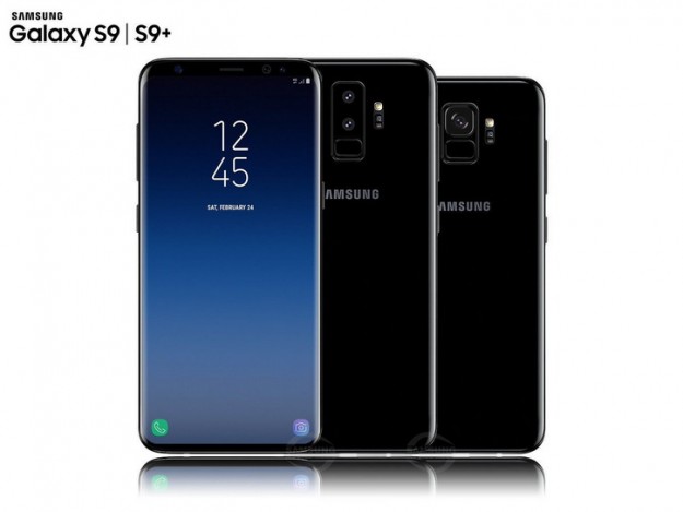 Реалистичный концепт Samsung Galaxy S9 и S9+