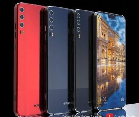 Трехкамерный смартфон Huawei P11 X показали на концептуальных рендерах
