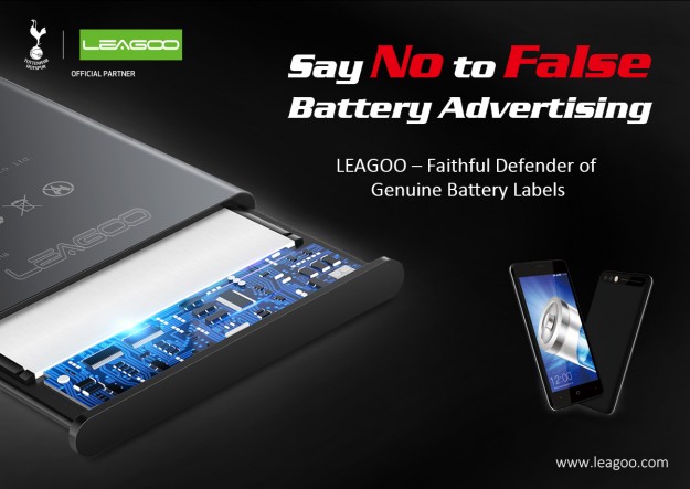 LEAGOO – верный защитник подлинных обозначений на своих батареях