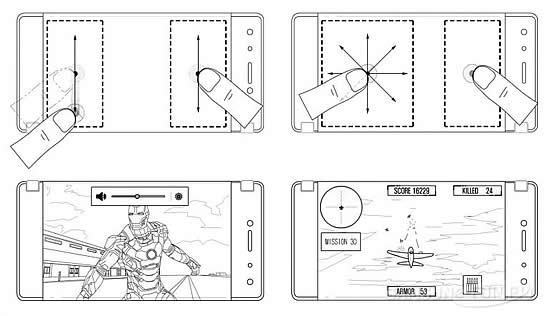 Samsung патентует очередной  смартфон с двумя дисплеями