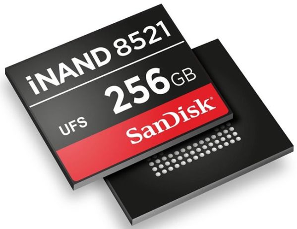 WD представила новое поколение однокорпусных SSD iNAND