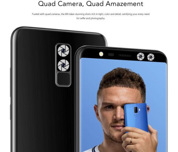 В AliExpress действуют скидки на смартфон LEAGOO M9 с четырьмя камерами